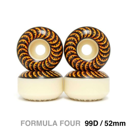 SPITFIRE WHEEL スピットファイヤー ウィール FORMULA FOUR (F4) CLASSIC 99D THRASHER X SPITFIRE FLAME CLASSIC 52mm スケートボード スケボー 1
