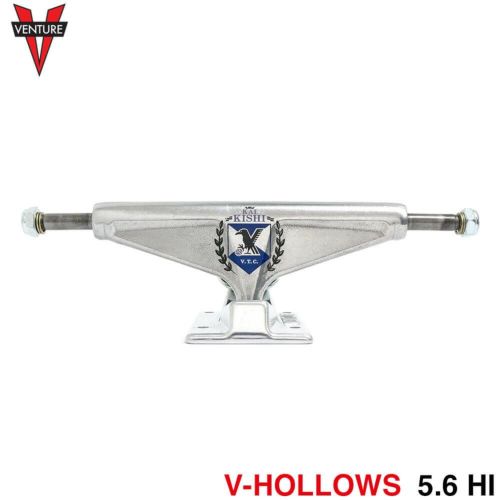 VENTURE TRUCK ベンチャー トラック V-HOLLOWS KAI KISHI 5.6 HI シルバー スケートボード スケボー 1
