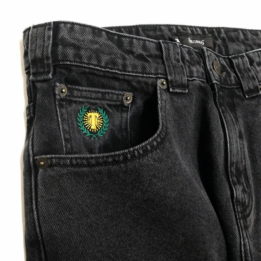 THEORIES JEANS セオリーズ パンツ ジーンズ PLAZA JEANS WASHED BLACK スケートボード スケボー 1
