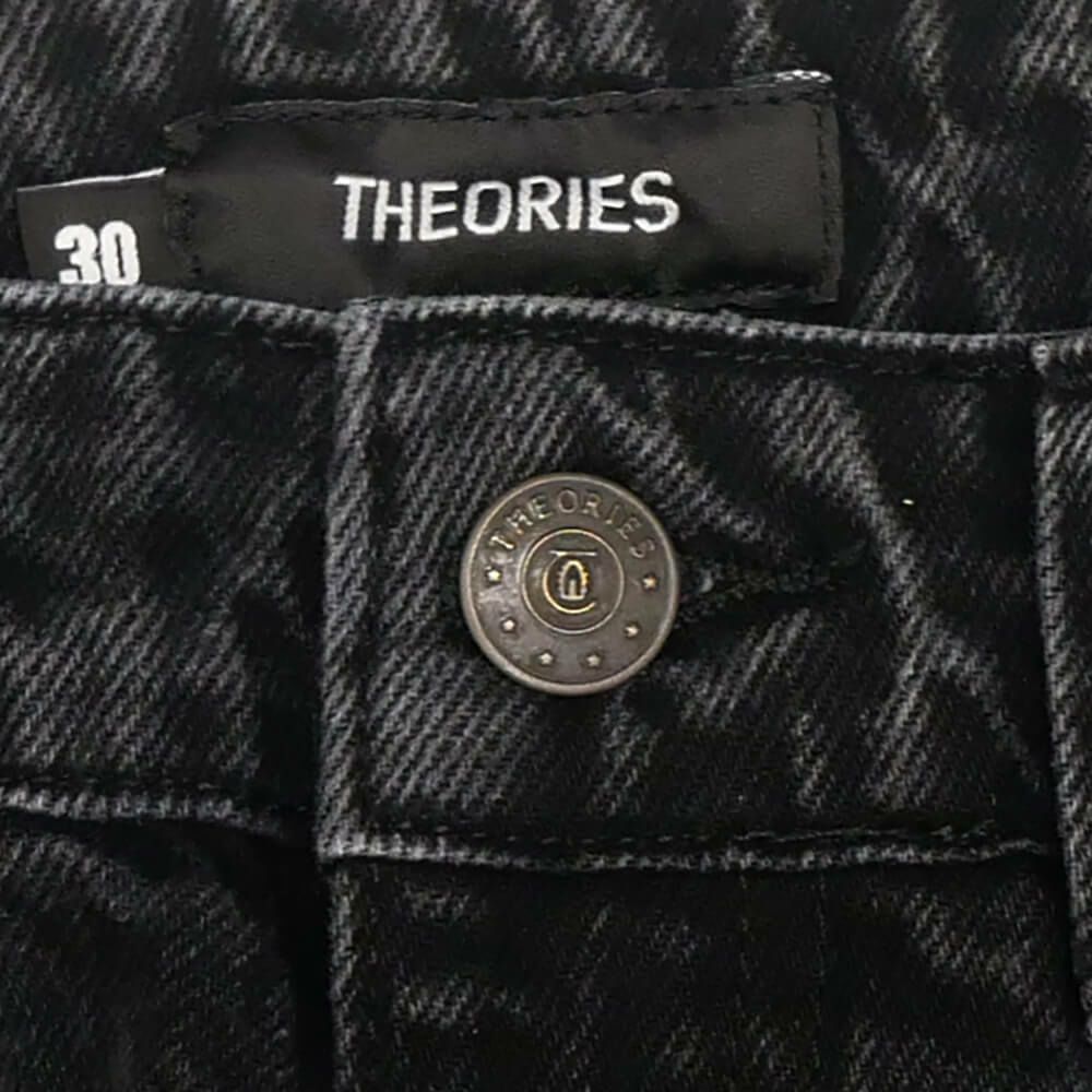 THEORIES JEANS セオリーズ パンツ ジーンズ PLAZA JEANS WASHED BLACK スケートボード スケボー 2