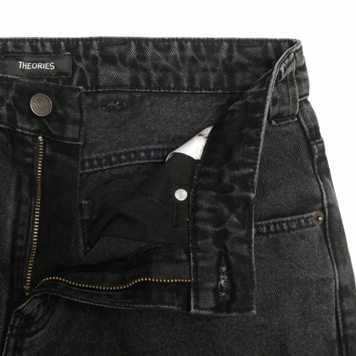 THEORIES JEANS セオリーズ パンツ ジーンズ PLAZA JEANS WASHED BLACK スケートボード スケボー 3