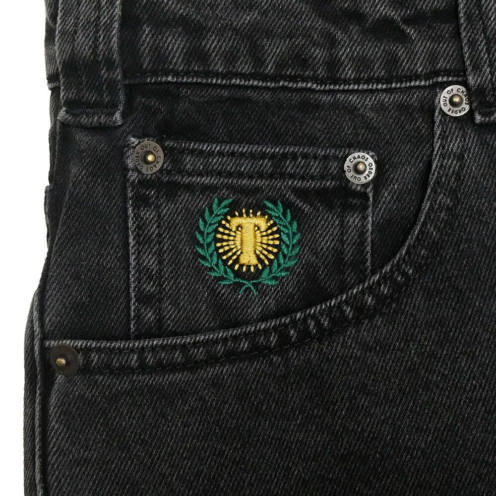 THEORIES JEANS セオリーズ パンツ ジーンズ PLAZA JEANS WASHED BLACK スケートボード スケボー 7