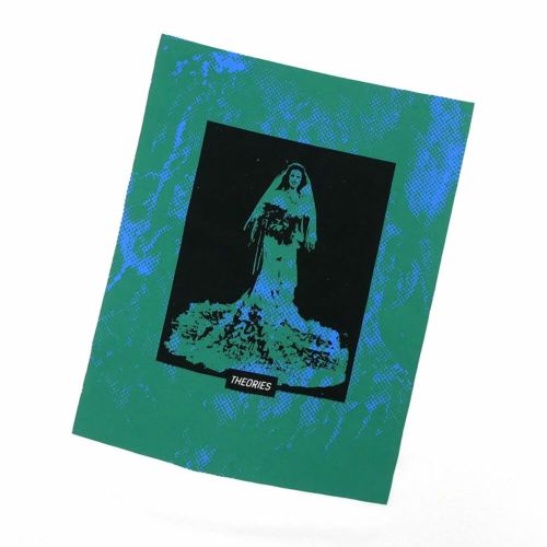 THEORIES LONG SLEEVE セオリーズ ロングスリーブTシャツ RE-ANIMATOR WHITE スケートボード スケボー 1