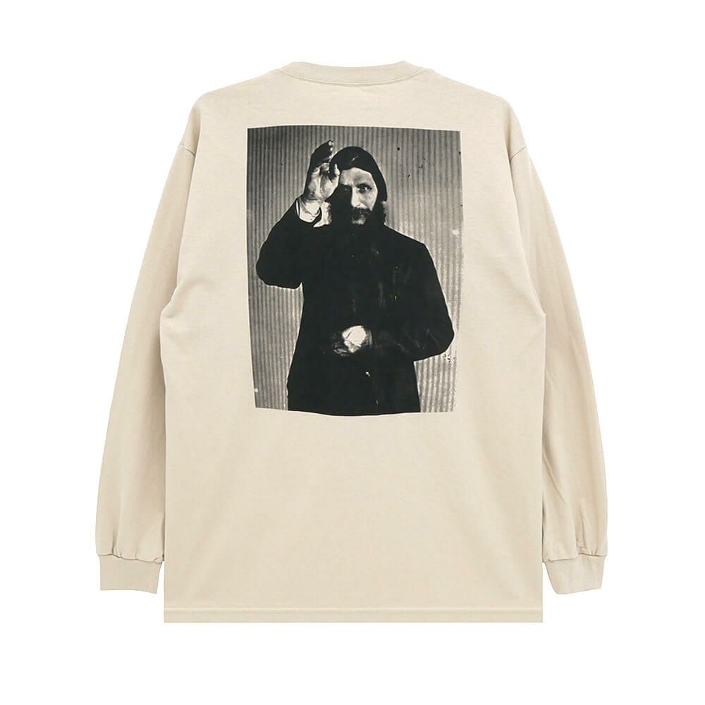 THEORIES LONG SLEEVE セオリーズ ロングスリーブTシャツ RASPUTIN SAND スケートボード スケボー 
