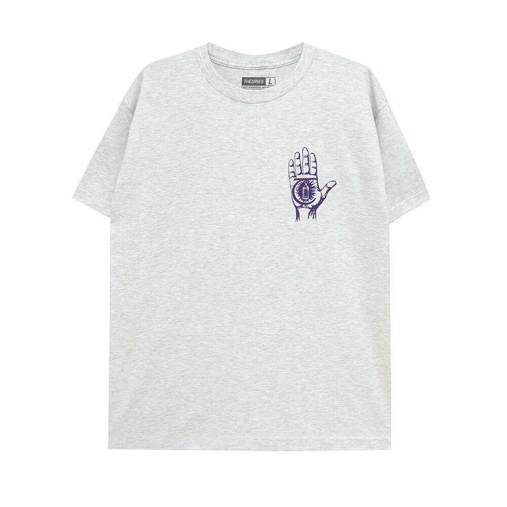 THEORIES T-SHIRT セオリーズ Tシャツ RASPUTIN ASH スケートボード スケボー 1