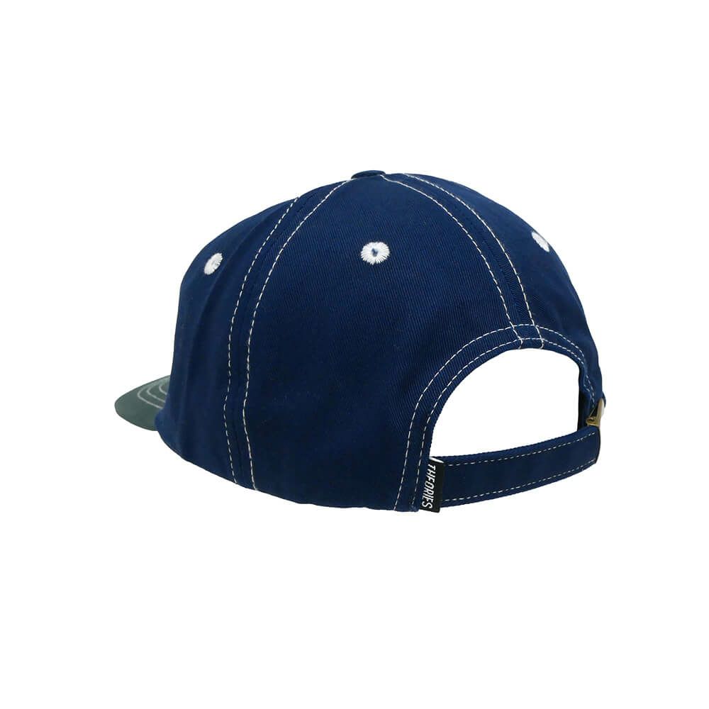 THEORIES CAP セオリーズ キャップ ENIGMA PATCH STRAPBACK NAVY/GREEN スケートボード スケボー 2