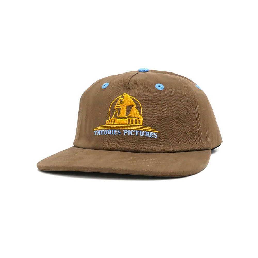 THEORIES CAP セオリーズ キャップ HOLLYWOOD SNAPBACK BROWN スケートボード スケボー 