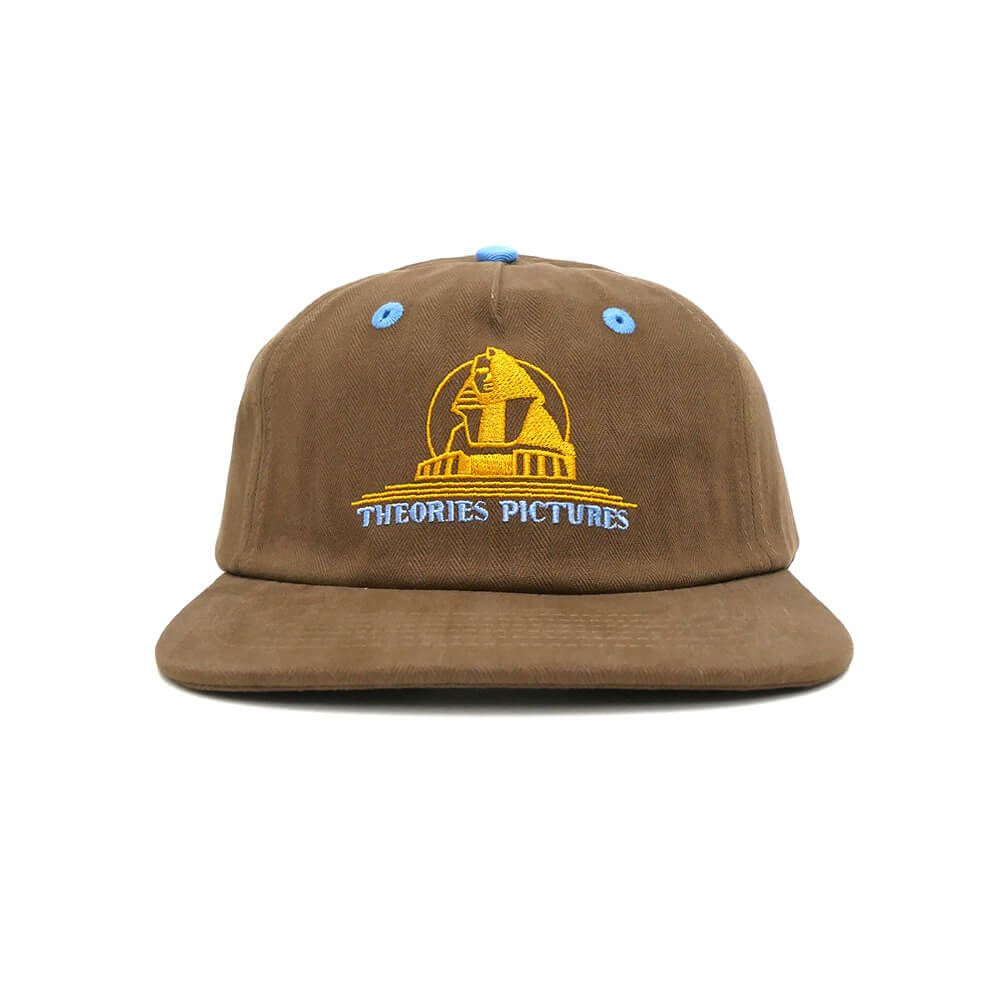 THEORIES CAP セオリーズ キャップ HOLLYWOOD SNAPBACK BROWN スケートボード スケボー 1