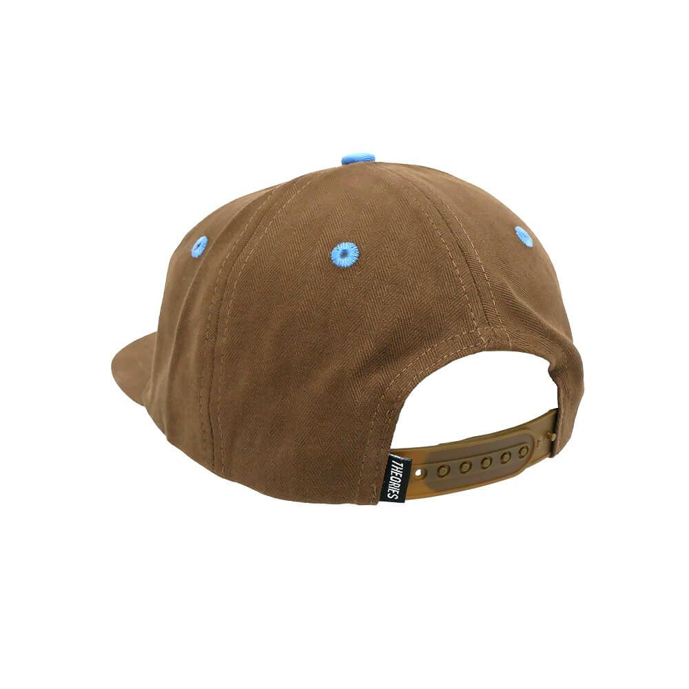 THEORIES CAP セオリーズ キャップ HOLLYWOOD SNAPBACK BROWN スケートボード スケボー 2
