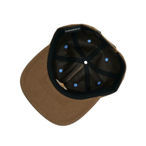 THEORIES CAP セオリーズ キャップ HOLLYWOOD SNAPBACK BROWN スケートボード スケボー 3