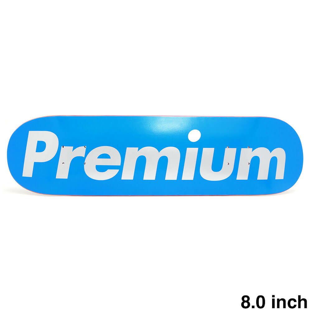 PREMIUM DECK プレミアム デッキ TEAM SUPREMIUM BLUE SILK 8.0 スケートボード スケボー　1