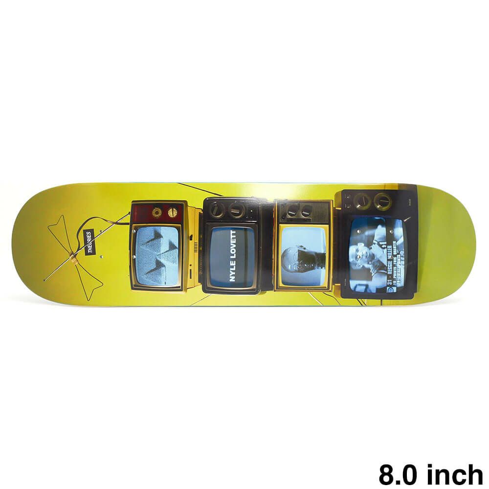 THEORIES DECK セオリーズ デッキ NYLE LOVETT CHANNEL 4 8.0 スケートボード スケボー 1