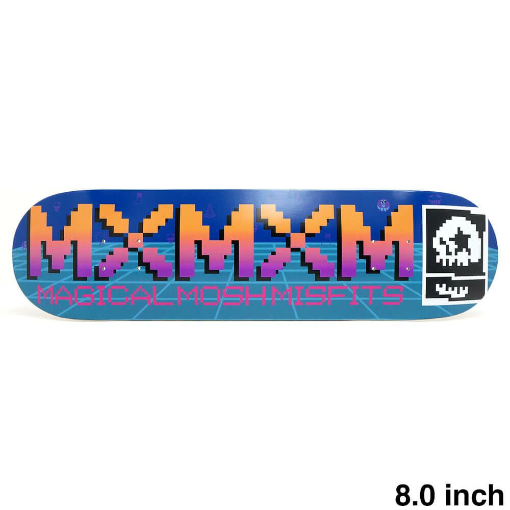 MAGICAL MOSH MISFITS DECK マジカルモッシュミスフィッツ デッキ TEAM MxMxM GAME ORANGE 8.0 スケートボード スケボー 1