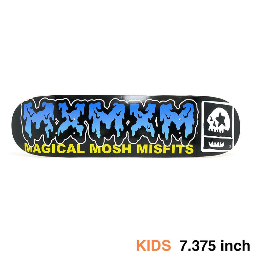 MAGICAL MOSH MISFITS DECK マジカルモッシュミスフィッツ デッキ（子供用） TEAM MxMxM KIDS BLUE 7.375 スケートボード スケボー 1