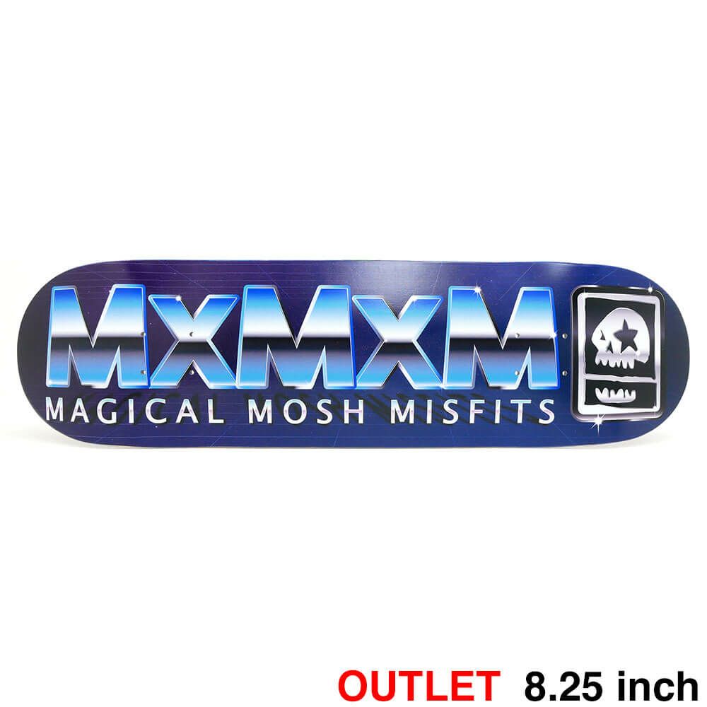 （アウトレット価格 11.000円 → 7,990円）MAGICAL MOSH MISFITS DECK マジカルモッシュミスフィッツ デッキ TEAM MxMxM GAME ORANGE 8.0 ねじれ スケートボード スケボー 1