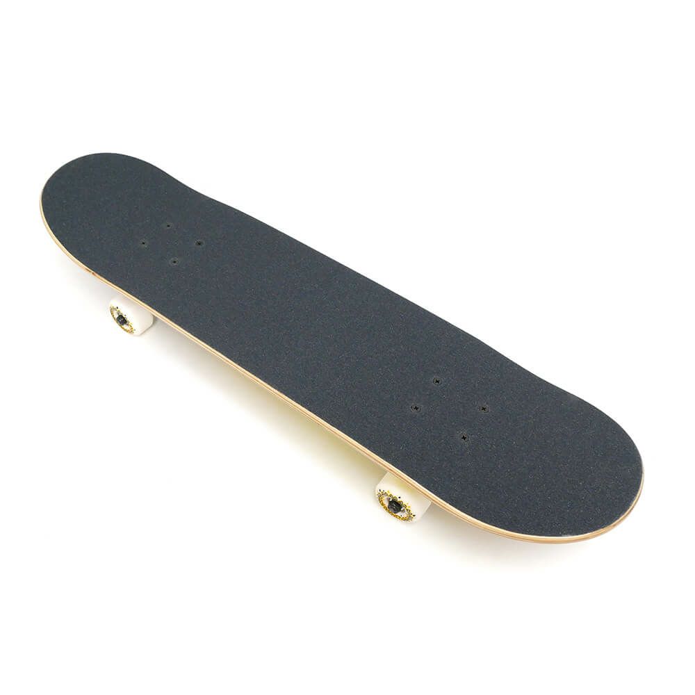 防水ケース付き KROOKED クルキッド コンプリートセット スケートボード完成品（子供用）SHMOO VIBES 7.3 スケートボード スケボー 4