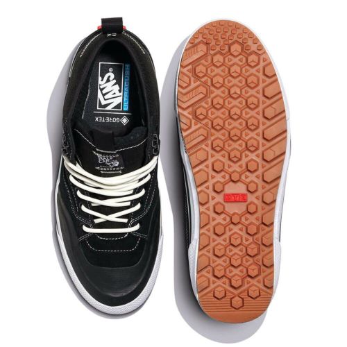 VANS SHOES バンズ シューズ スニーカー ハーフキャブ MTE HALF CAB GORE-TEX BLACK/WHITE（US企画） スケートボード スケボー 13