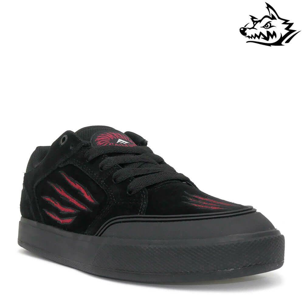 EMERICA SHOES エメリカ シューズ スニーカー HERITIC x MWAM BLACK スケートボード スケボー 1