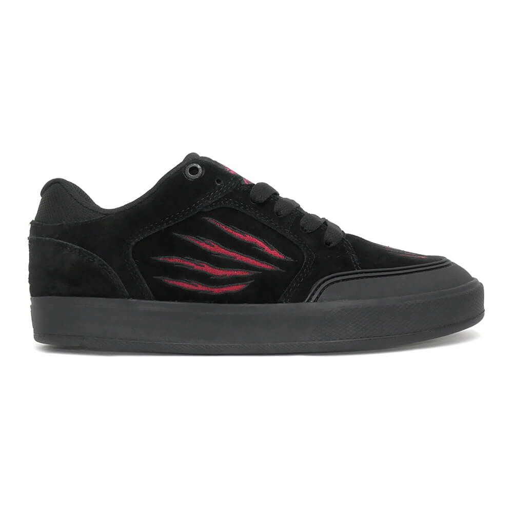 EMERICA SHOES エメリカ シューズ スニーカー HERITIC x MWAM BLACK スケートボード スケボー 4