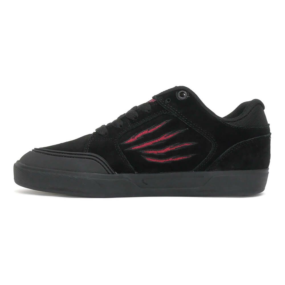 EMERICA SHOES エメリカ シューズ スニーカー HERITIC x MWAM BLACK スケートボード スケボー 5