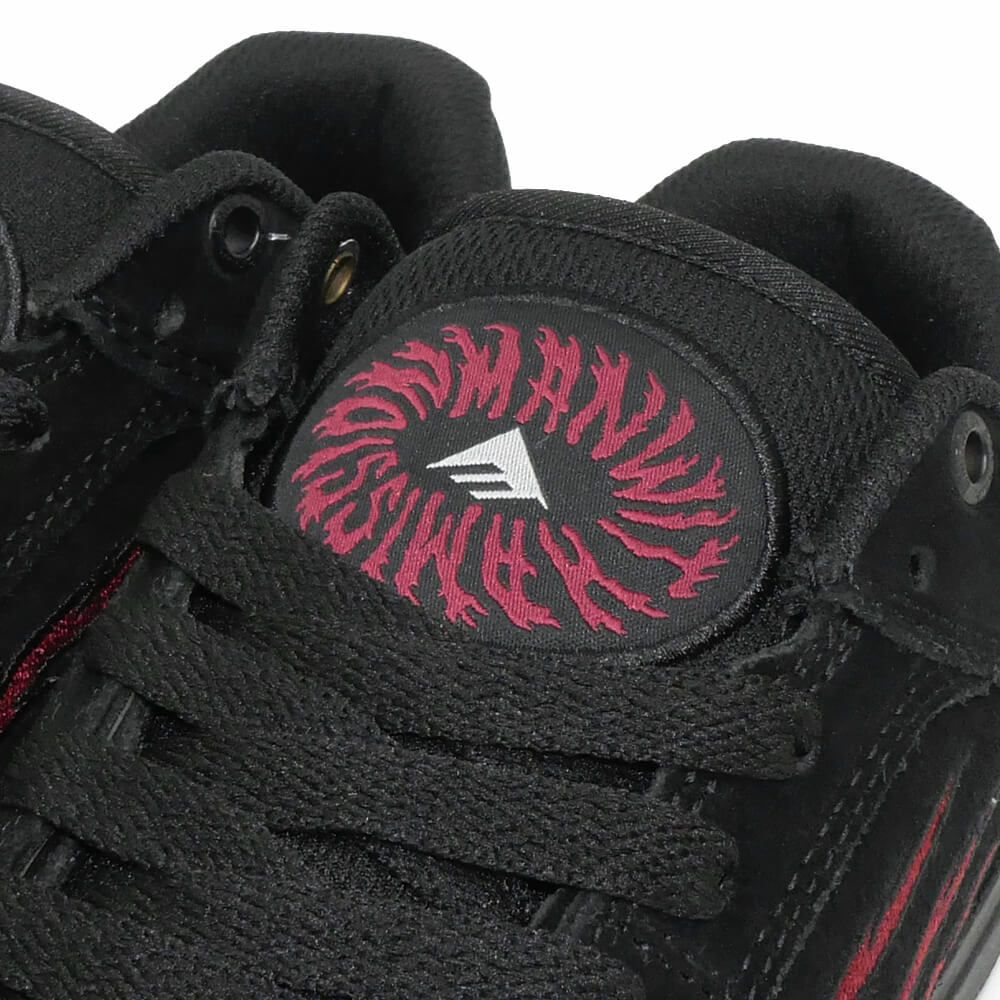 EMERICA SHOES エメリカ シューズ スニーカー HERITIC x MWAM BLACK スケートボード スケボー 7