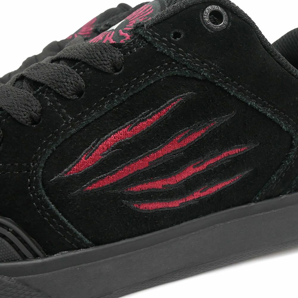 EMERICA SHOES エメリカ シューズ スニーカー HERITIC x MWAM BLACK スケートボード スケボー 9