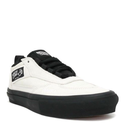 VANS SHOES バンズ シューズ スニーカー SKATE SAFE LOW ATIBA BONE WHITE/BLACK（US企画） スケートボード スケボー 1