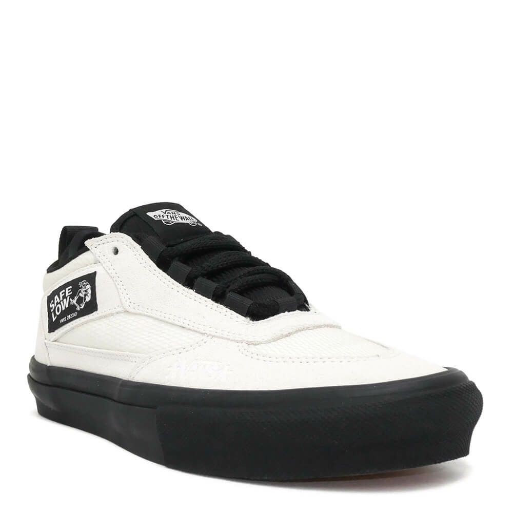 VANS SHOES バンズ シューズ スニーカー SKATE SAFE LOW ATIBA BONE WHITE/BLACK（US企画） スケートボード スケボー 1