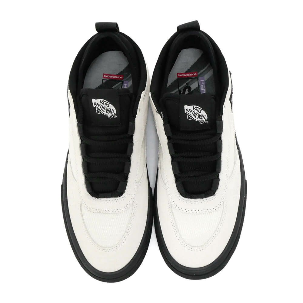 VANS SHOES バンズ シューズ スニーカー SKATE SAFE LOW ATIBA BONE WHITE/BLACK（US企画） スケートボード スケボー 2