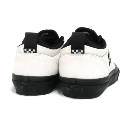 VANS SHOES バンズ シューズ スニーカー SKATE SAFE LOW ATIBA BONE WHITE/BLACK（US企画） スケートボード スケボー 3