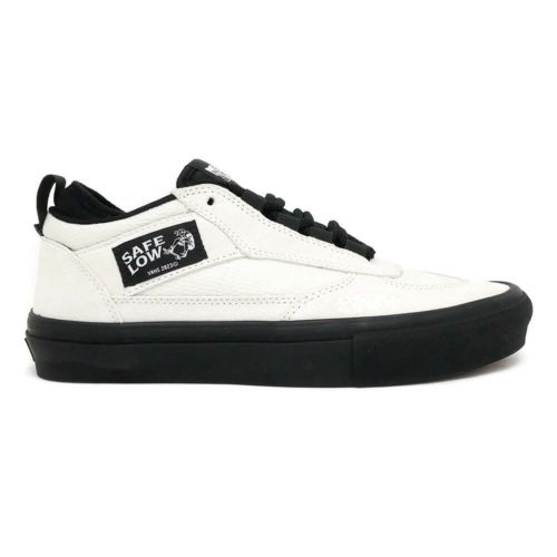 VANS SHOES バンズ シューズ スニーカー SKATE SAFE LOW ATIBA BONE WHITE/BLACK（US企画） スケートボード スケボー 4