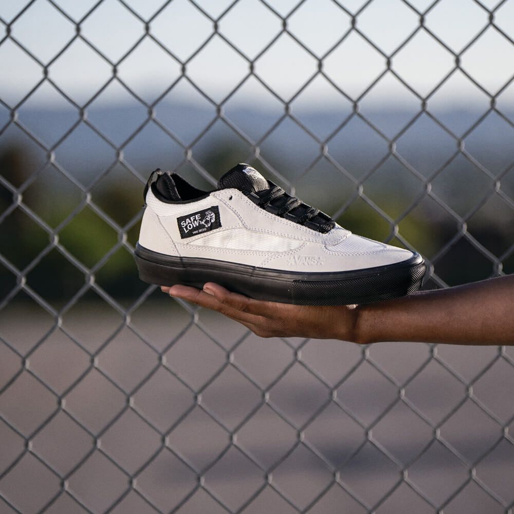 VANS SHOES バンズ シューズ スニーカー SKATE SAFE LOW ATIBA BONE WHITE/BLACK（US企画） スケートボード スケボー 13