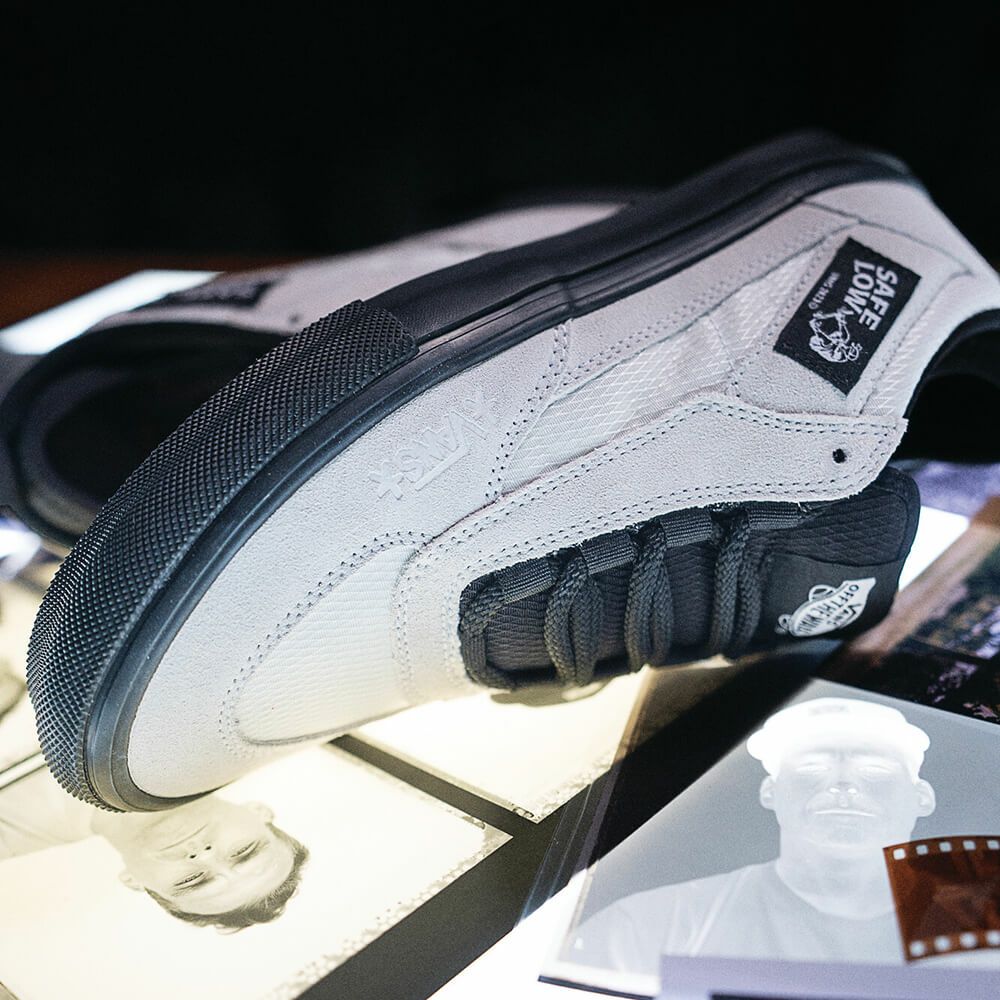 VANS SHOES バンズ シューズ スニーカー SKATE SAFE LOW ATIBA BONE WHITE/BLACK（US企画） スケートボード スケボー 15