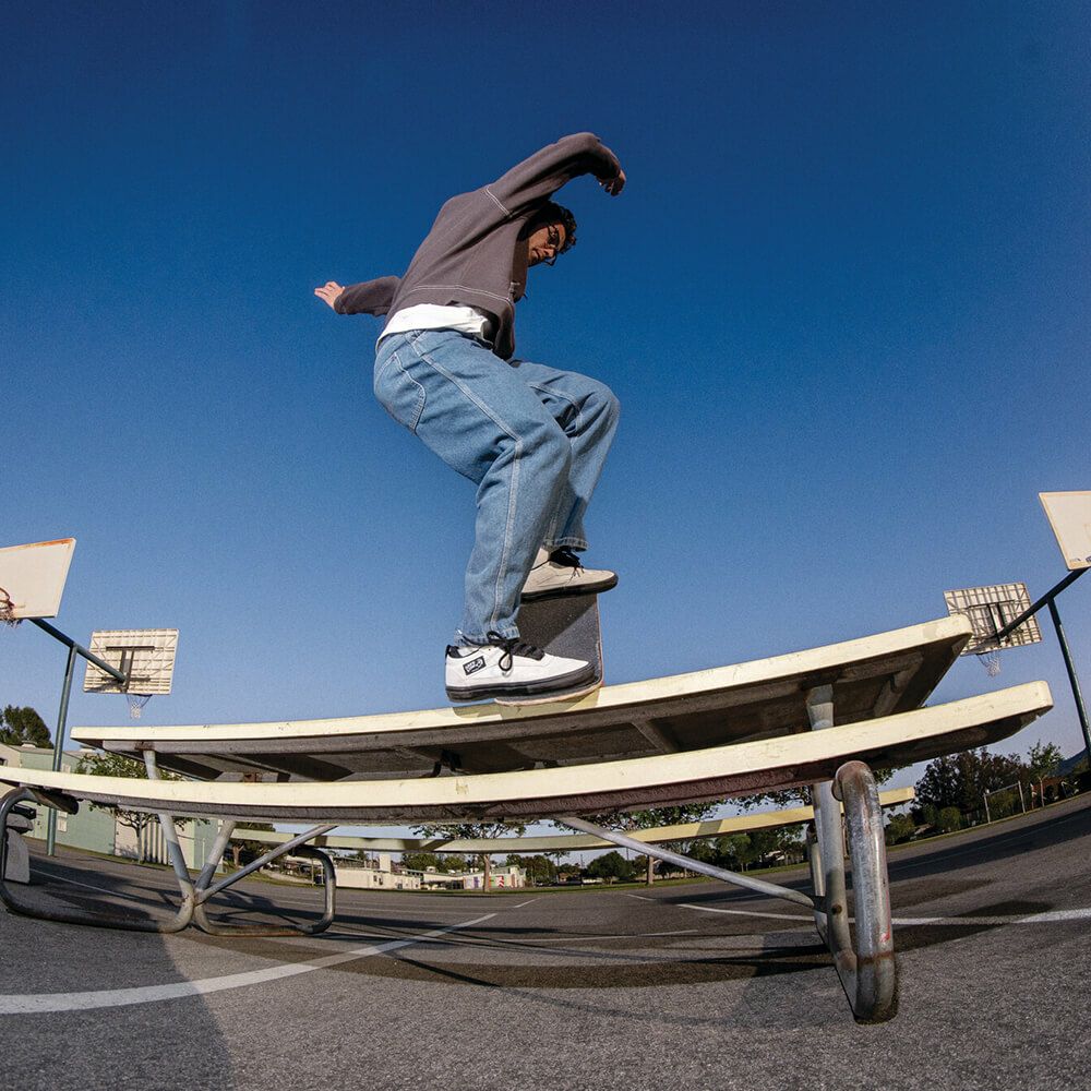 VANS SHOES バンズ シューズ スニーカー SKATE SAFE LOW ATIBA BONE WHITE/BLACK（US企画） スケートボード スケボー 18