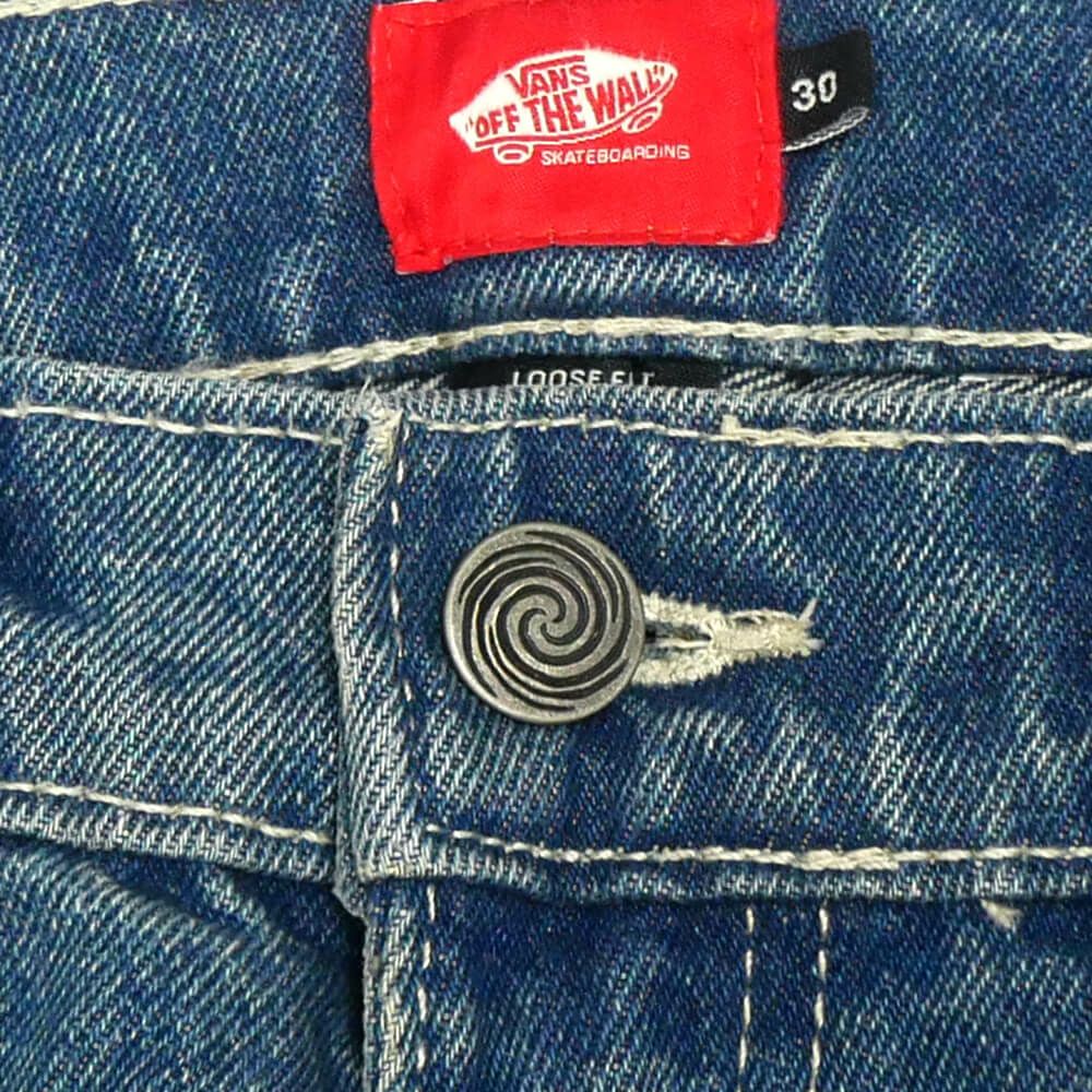  VANS JEANS バンズ パンツ ジーンズ SKATE CHECK-5 LOOSE DENIM VINTAGE INDIGO（US企画） スケートボード スケボー 2