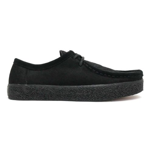 LAST RESORT AB SHOES ラストリゾートエービー シューズ スニーカー VM006 MOC PONY HAIR LO BLACK/BLACK スケートボード スケボー 5