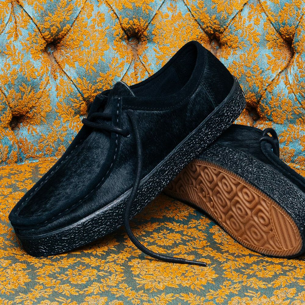 LAST RESORT AB SHOES ラストリゾートエービー シューズ スニーカー VM006 MOC PONY HAIR LO BLACK/BLACK スケートボード スケボー 10