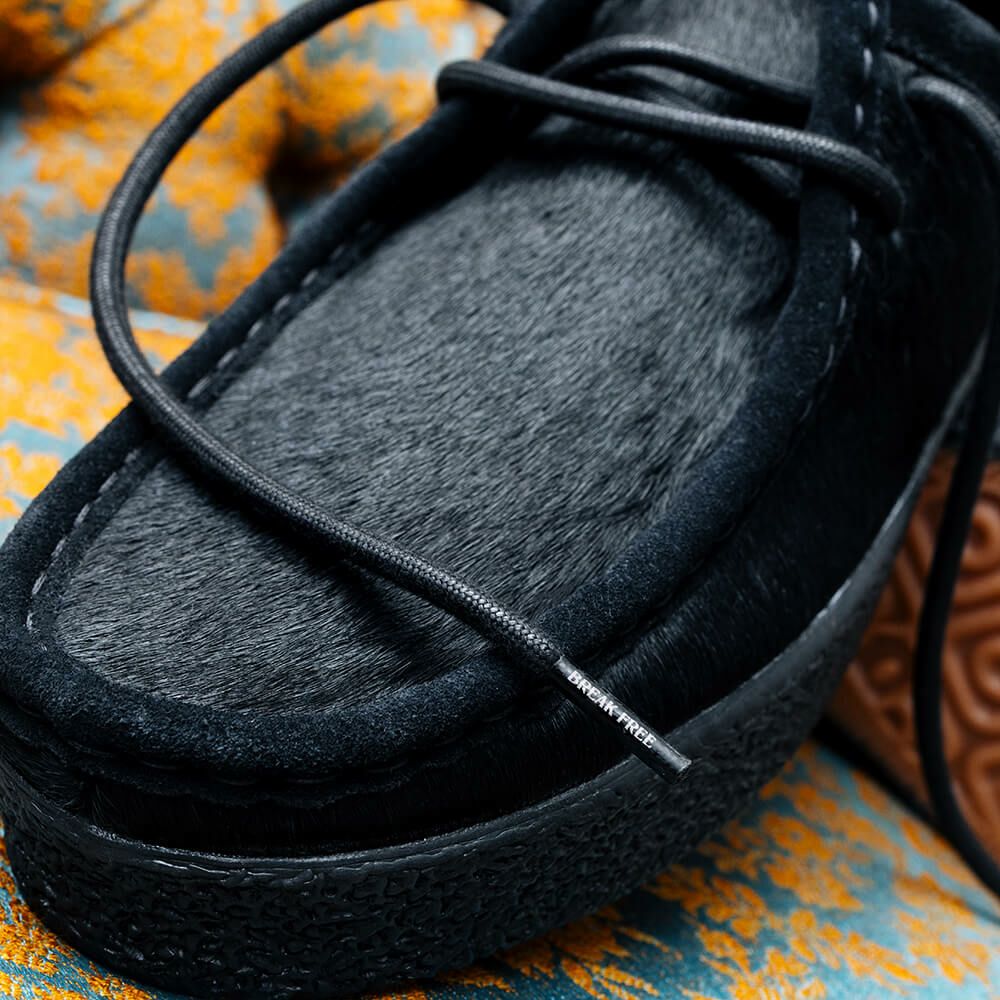 LAST RESORT AB SHOES ラストリゾートエービー シューズ スニーカー VM006 MOC PONY HAIR LO BLACK/BLACK スケートボード スケボー 11