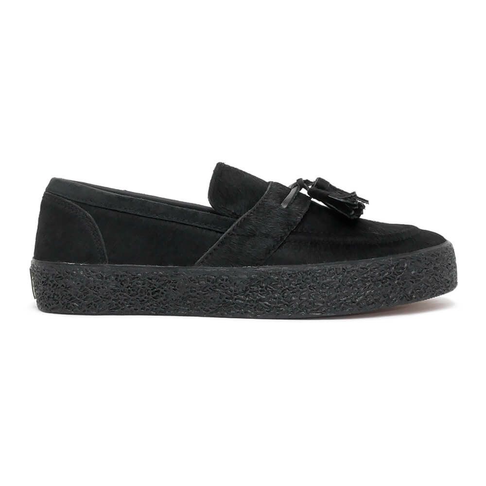 LAST RESORT AB SHOES ラストリゾートエービー シューズ スニーカー VM005 LOAFER PONY HAIR BLACK/BLACK スケートボード スケボー 5