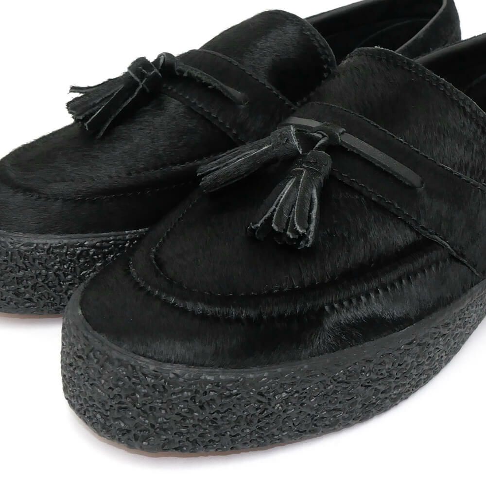 LAST RESORT AB SHOES ラストリゾートエービー シューズ スニーカー VM005 LOAFER PONY HAIR BLACK/BLACK スケートボード スケボー 8