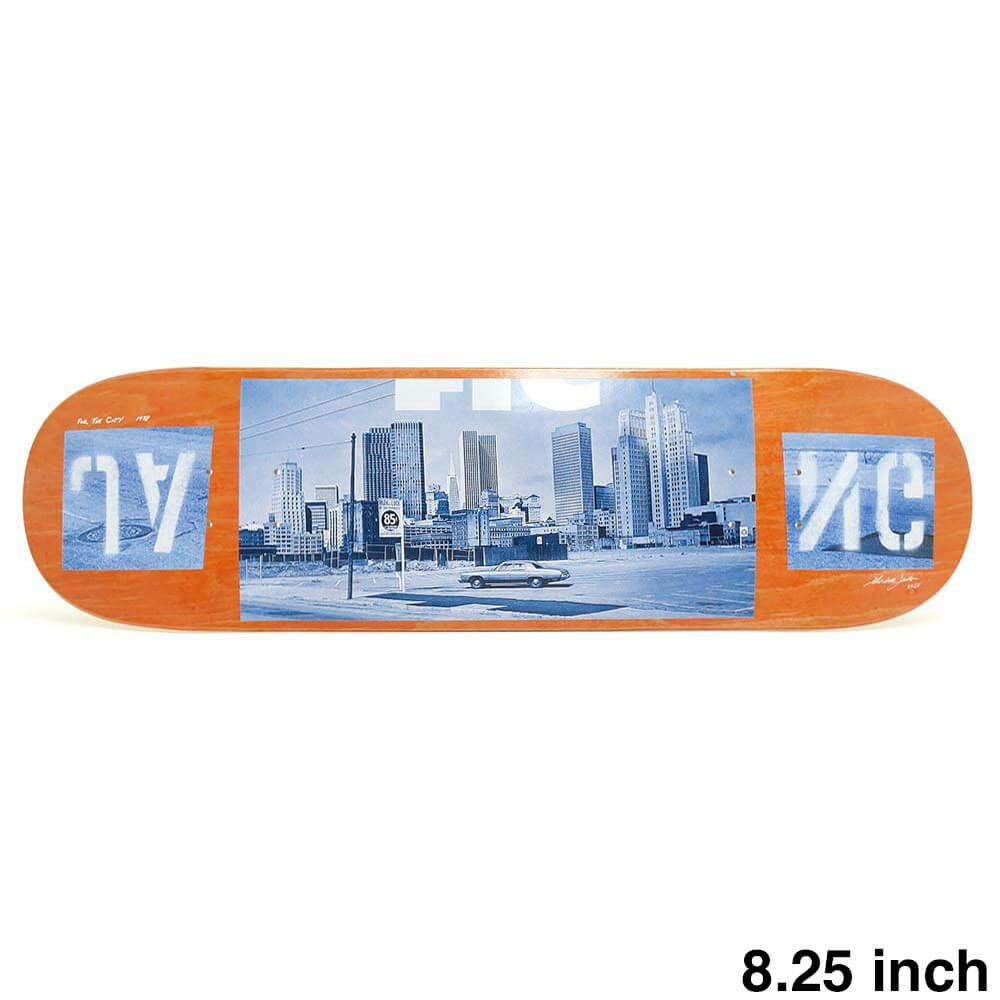 FTC DECK エフティーシー デッキ TEAM JANG 78 BLUE ORANGE STAIN 8.25 スケートボード スケボー 1