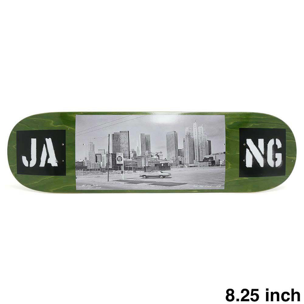 FTC DECK エフティーシー デッキ TEAM JANG 78 BLACK OLIVE STAIN 8.25 スケートボード スケボー 1