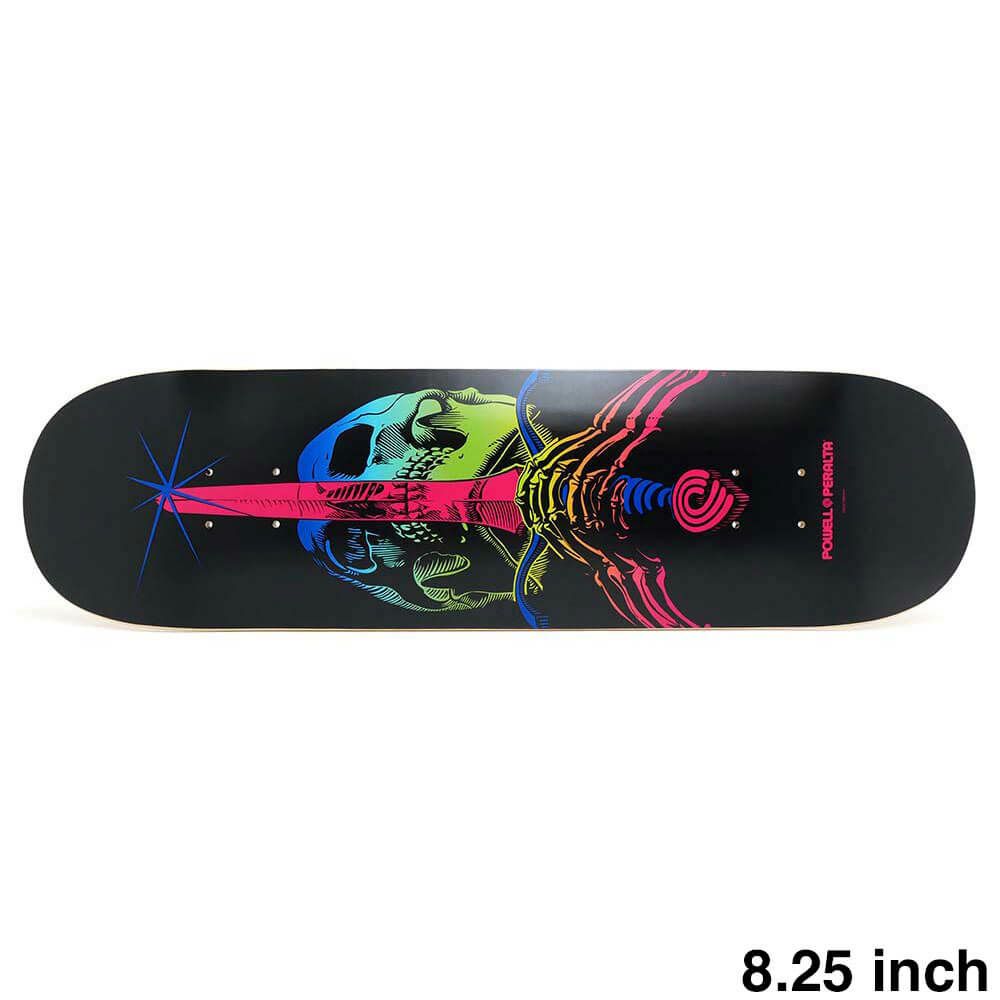 POWELL PERALTA DECK パウエルペラルタ デッキ TEAM SKULL & SWORD GREEN/BLUE FADE 8.25 スケートボード スケボー 1