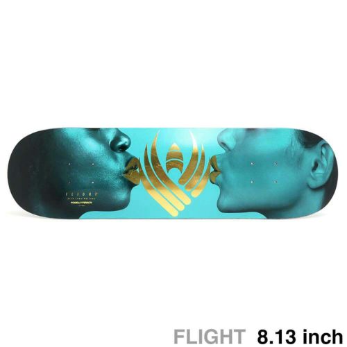 POWELL PERALTA DECK パウエルペラルタ デッキ TEAM KISS TURQUOISE FLIGHT 8.13 スケートボード スケボー 1
