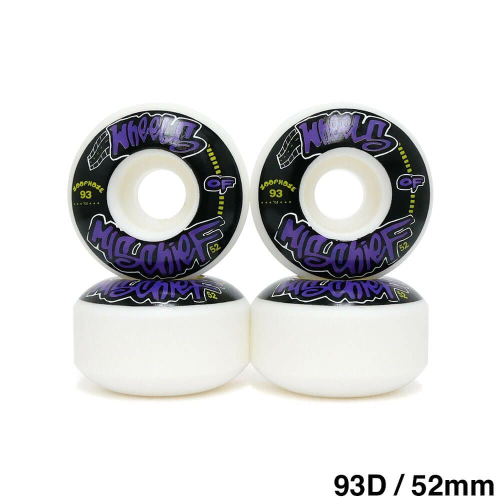 LOOP HOLE WHEEL ループホール ウィール LOOPFINITY CLASSIC 93D 52mm スケートボード スケボー