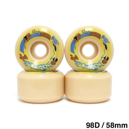 LOOP HOLE WHEEL ループホール ウィール CELLAR DWELLER SR SHAPE 98D 58mm スケートボード スケボー 1