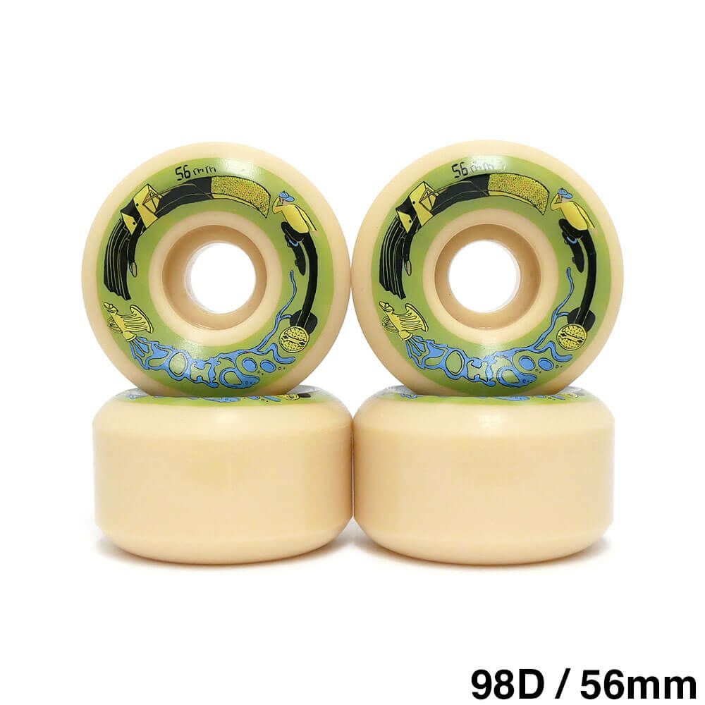 LOOP HOLE WHEEL ループホール ウィール CELLAR DWELLER SR SHAPE 98D 56mm スケートボード スケボー 1