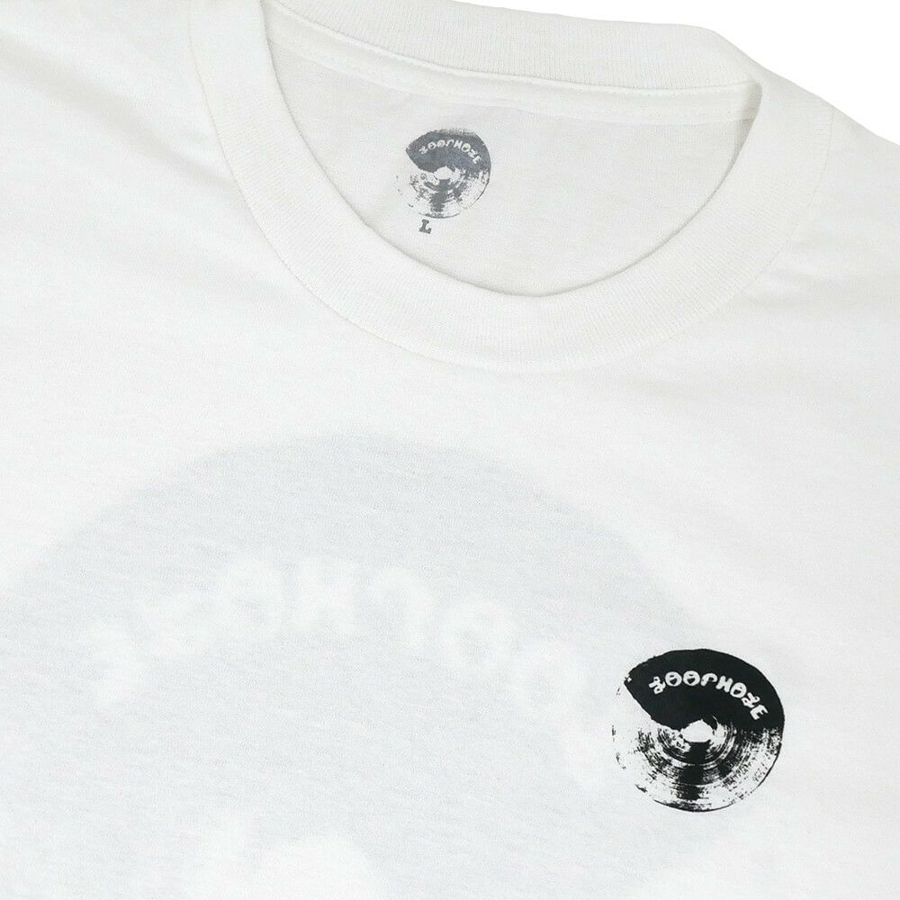 LOOP HOLE T-SHIRT ループホール Tシャツ BRUSH LOGO WHITE スケートボード スケボー 2