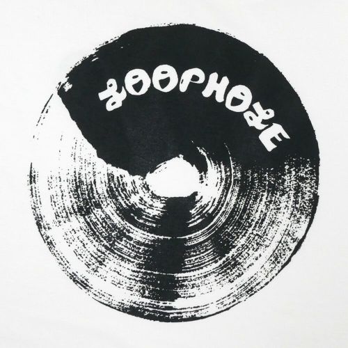 LOOP HOLE T-SHIRT ループホール Tシャツ BRUSH LOGO WHITE スケートボード スケボー 3