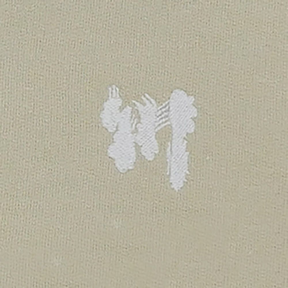 KAWA CREW SWEAT 川 トレーナー KAWA LOGO 1POINT SAND/WHITE 刺繍ロゴ スケートボード スケボー 2